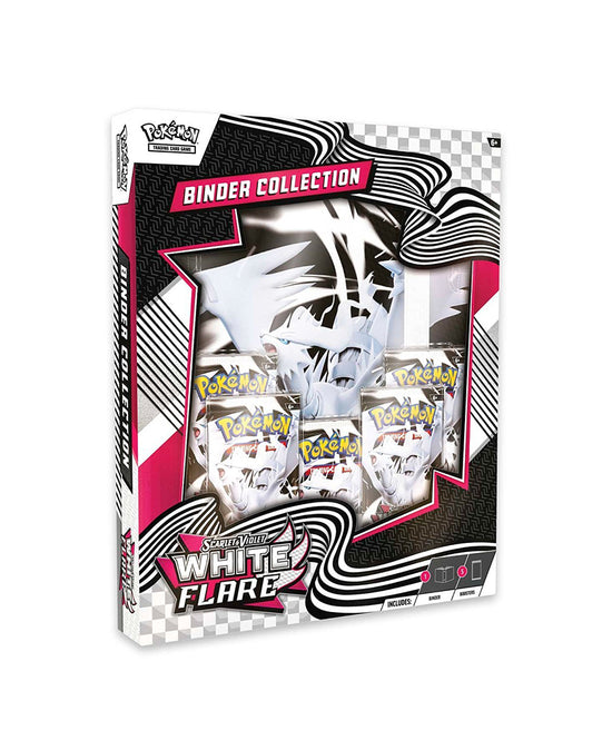 Scarlet & Violet-White Flare Binder Collection