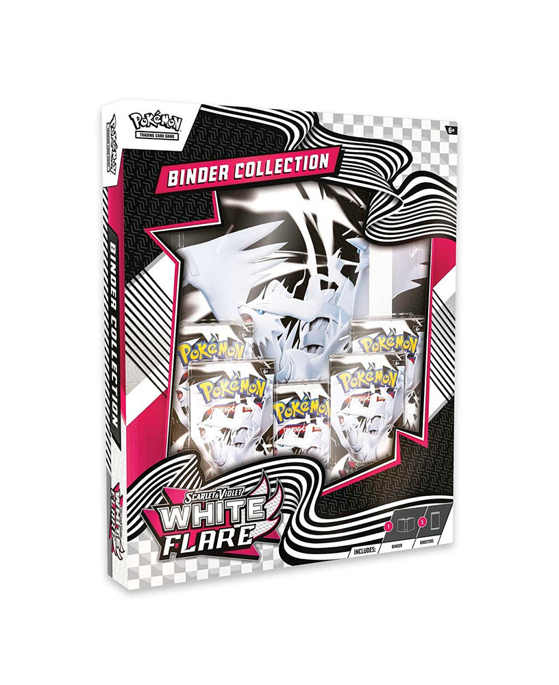 Scarlet & Violet-White Flare Binder Collection