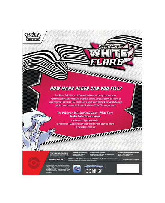 Scarlet & Violet-White Flare Binder Collection