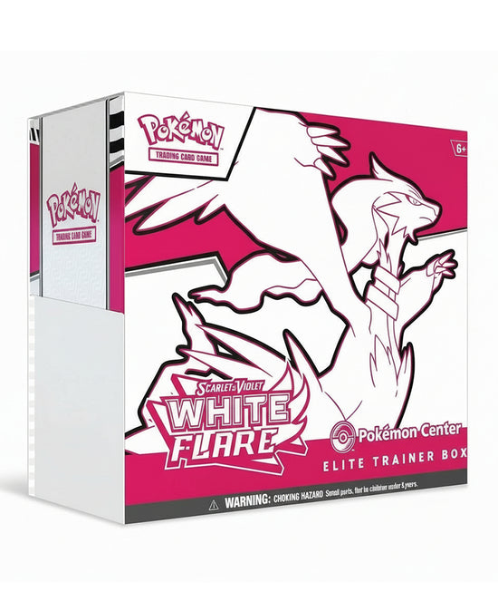 Scarlet & Violet—White Flare POKEMON CENTER Elite Trainer Box