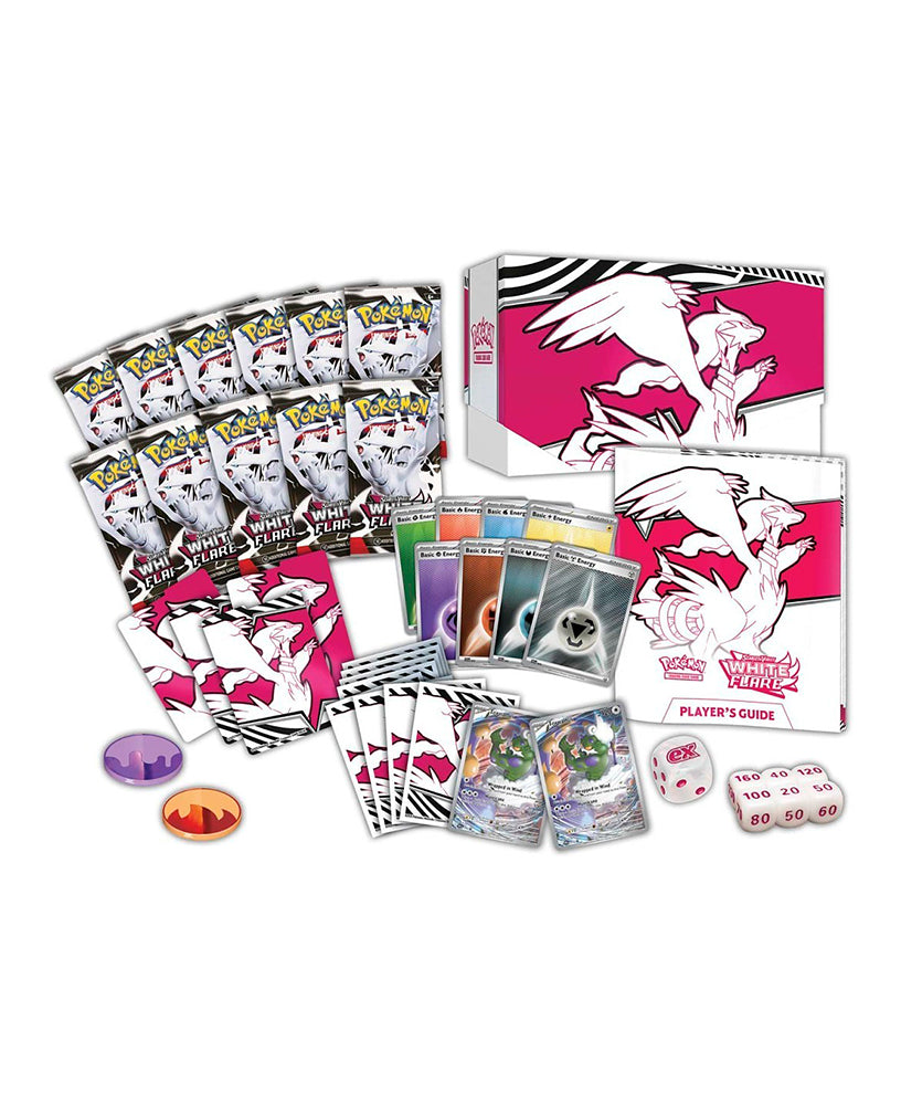 Scarlet & Violet—White Flare POKEMON CENTER Elite Trainer Box
