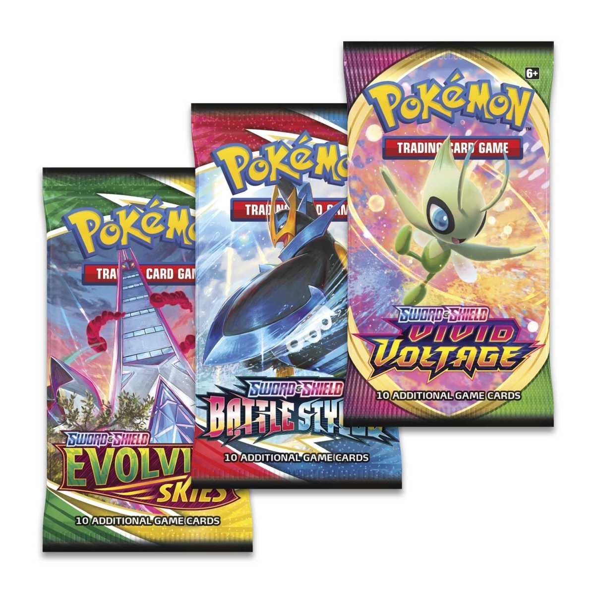 Pokémon TCG: Lightning Stacking Tin — back view