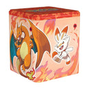 Pokémon TCG: Fire Stacking Tin — sealed Pokémon TCG collector tin