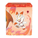 Pokémon TCG: Fire Stacking Tin — back view
