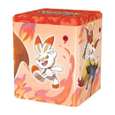 Pokémon TCG: Fire Stacking Tin — back view