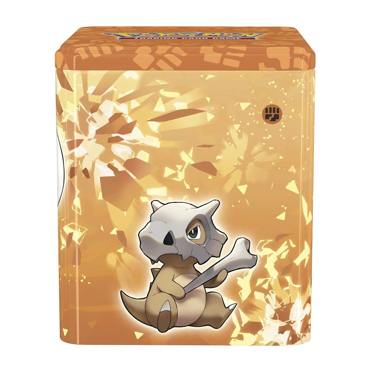 Pokémon TCG: Fighting Stacking Tin — back view