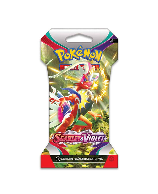 Pokémon TCG: Scarlet & Violet Sleeved Booster Pack (10 Cards)