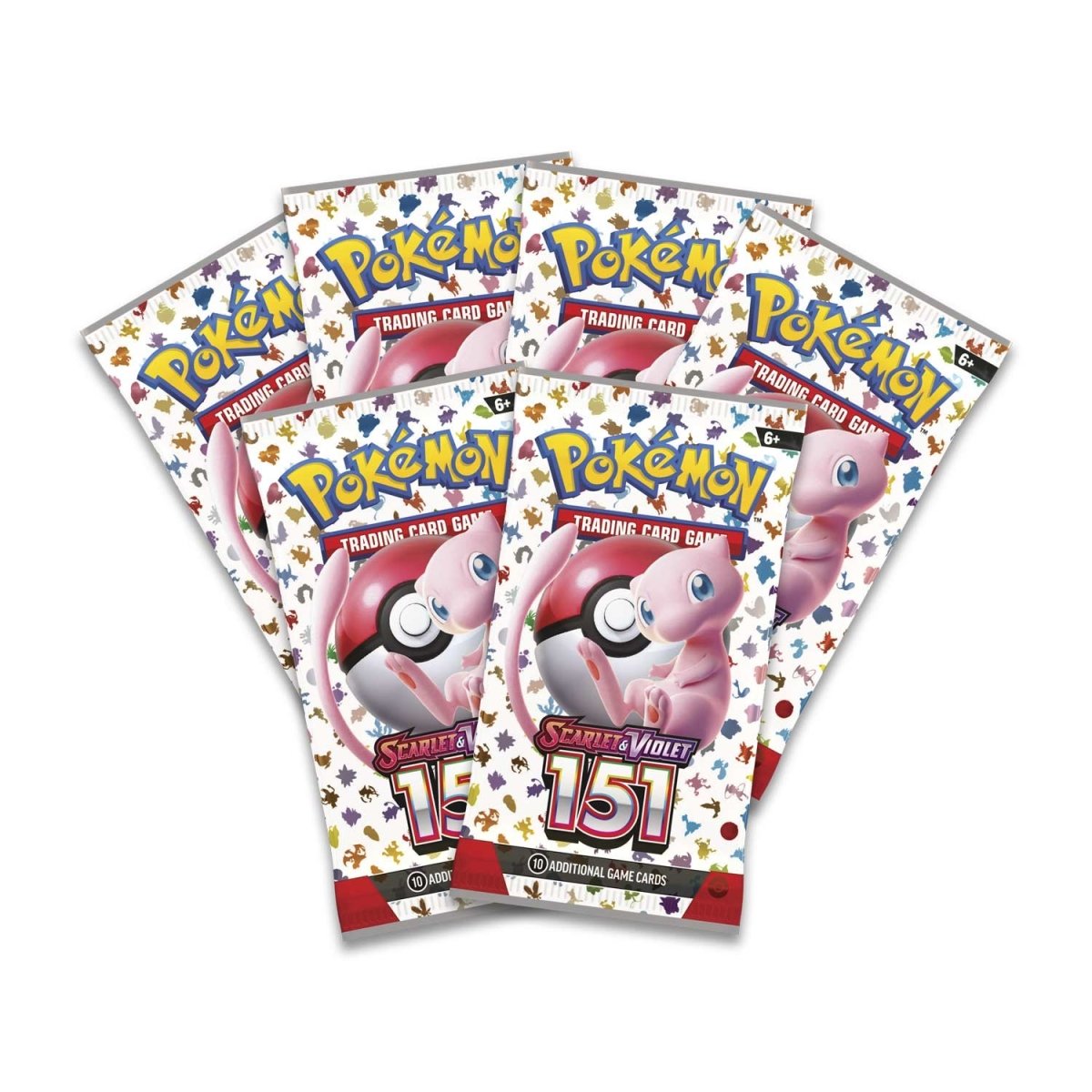 Pokémon TCG: Scarlet & Violet-151 Booster Bundle — back view