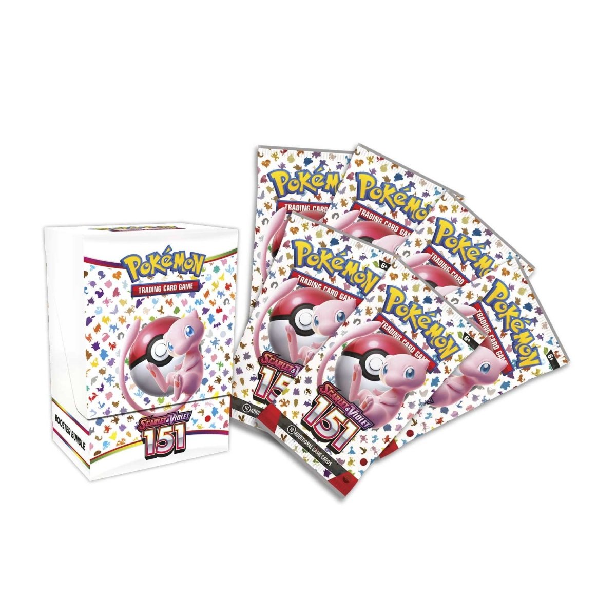 Pokémon TCG: Scarlet & Violet-151 Booster Bundle — back view