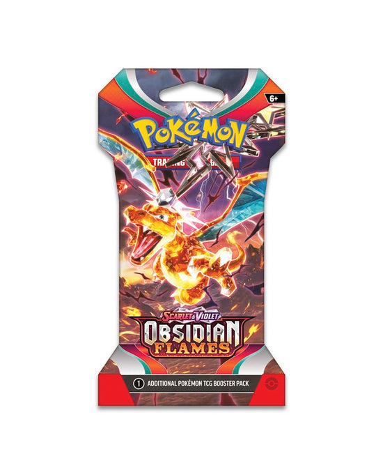 Pokémon TCG: Scarlet & Violet-Obsidian Flames Sleeved Booster Pack (10 Cards)