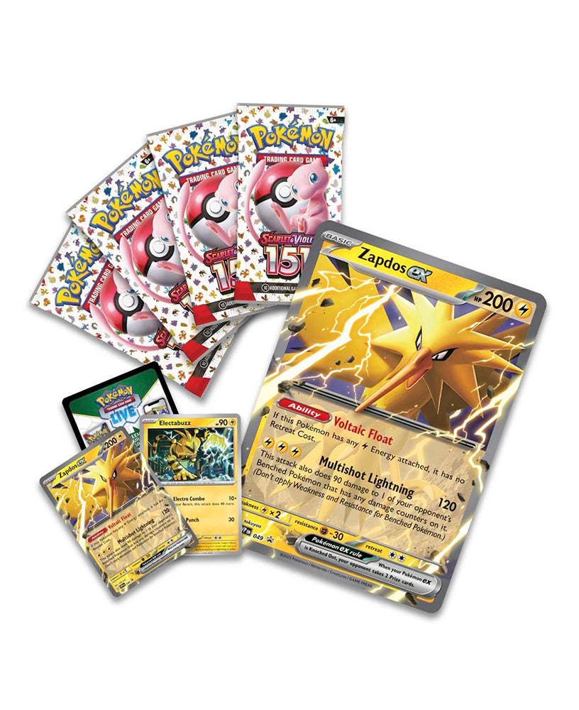 Scarlet & Violet-151 Collection (Zapdos ex)