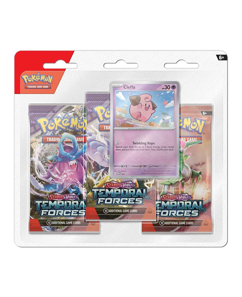 Temporal Forces 3 Pack Blister [Cleffa] - SV05: Temporal Forces (TEF)