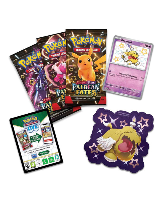 Paldean Fates Tech Sticker Collection [Greavard] - SV: Paldean Fates (PAF)