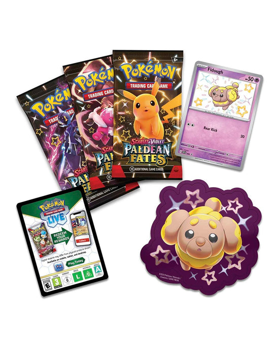 Paldean Fates Tech Sticker Collection [Fidough] - SV: Paldean Fates (PAF)