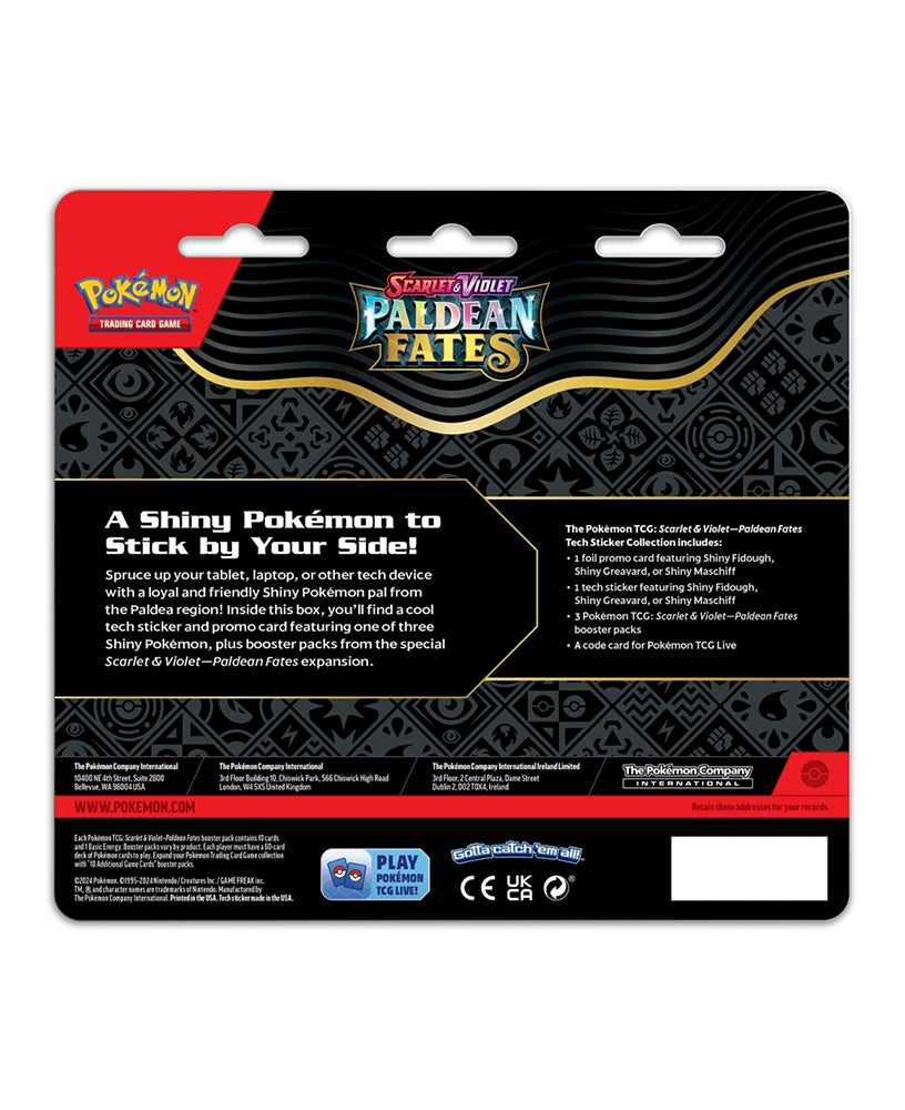 Paldean Fates Tech Sticker Collection [Fidough] - SV: Paldean Fates (PAF)
