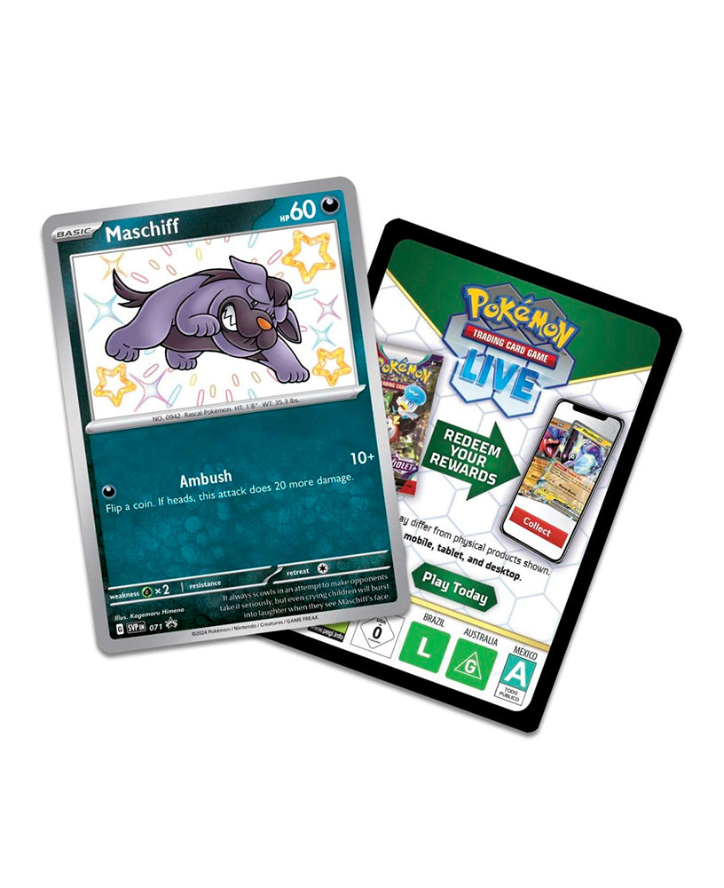 Paldean Fates Tech Sticker Collection [Maschiff] - SV: Paldean Fates (PAF)