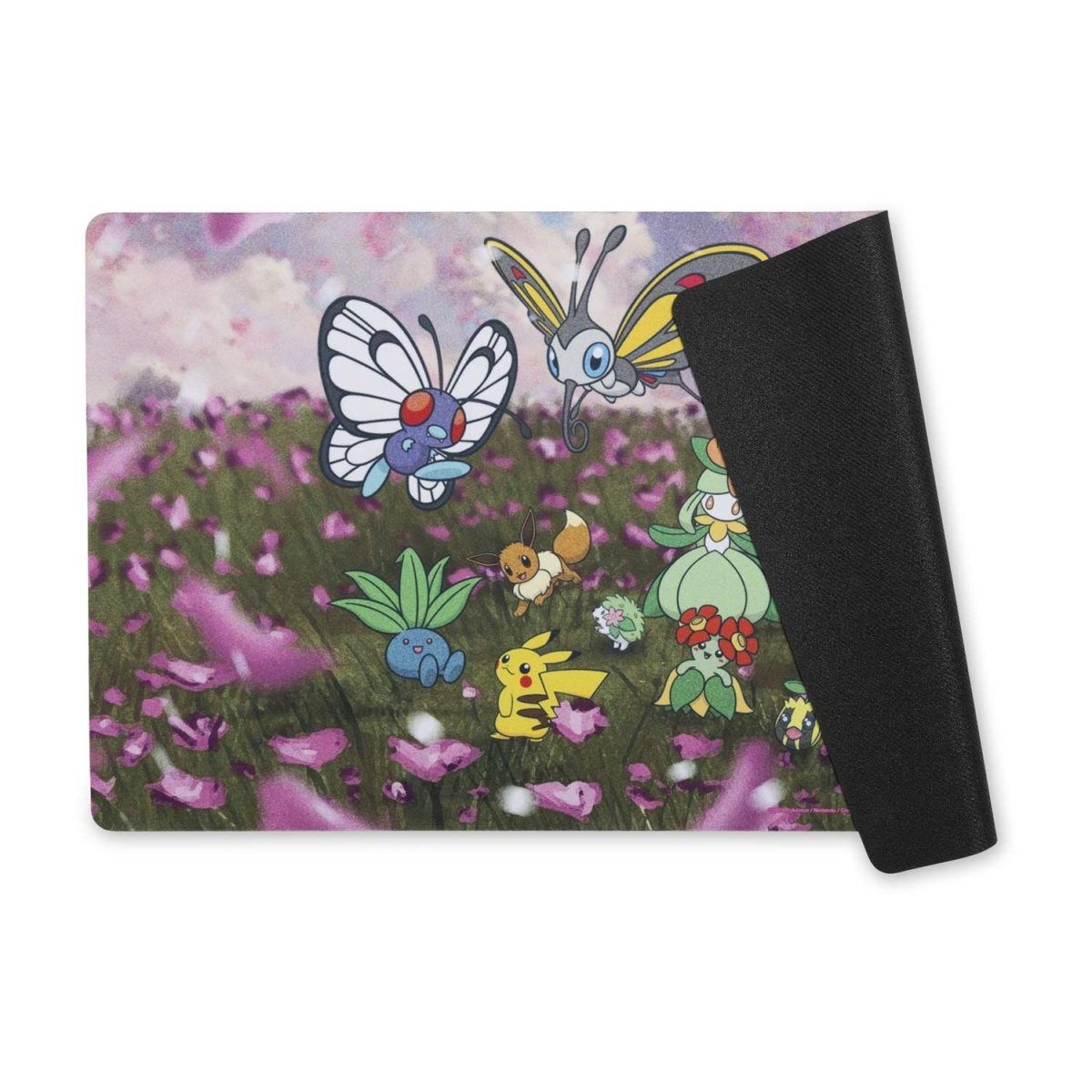 Pokémon TCG: Floral Flurry Playmat — back view
