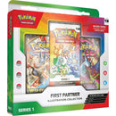 First Partner Illustration Collection - Series 1 — sealed Pokémon TCG poster collection