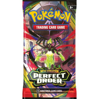 Pokemon TCG: Mega Evolution - Perfect Order Booster (Pack Art Varies) — back view