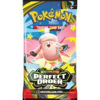 Pokemon TCG: Mega Evolution - Perfect Order Booster (Pack Art Varies) — back view