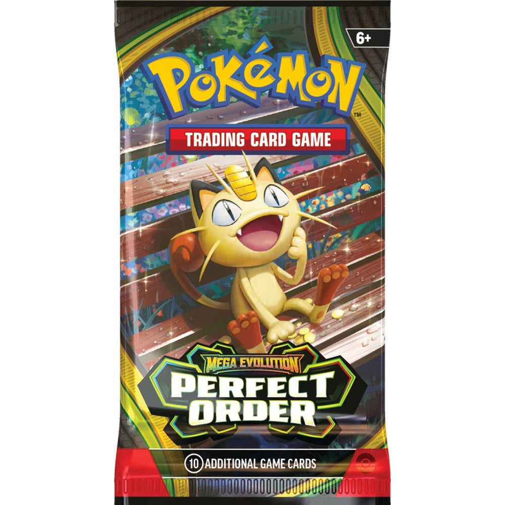 Pokemon TCG: Mega Evolution - Perfect Order Booster (Pack Art Varies) — sealed Pokémon TCG booster pack