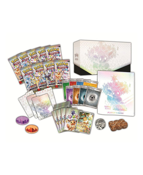 Pokémon TCG: Scarlet & Violet-Prismatic Evolutions POKEMON CENTER Elite Trainer Box