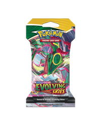 Evolving Skies Booster Pack — back view