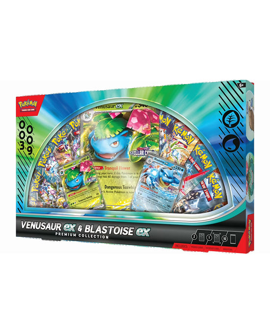 Venusaur ex & Blastoise ex Premium Collection - Miscellaneous Cards & Products (MCAP)