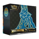 Pokemon Trading Card Game Mega Evolution POKEMON CENTER Elite Trainer Box Lucario — sealed Pokémon TCG Elite Trainer Box