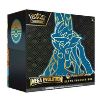 Pokemon Trading Card Game Mega Evolution POKEMON CENTER Elite Trainer Box Lucario — sealed Pokémon TCG Elite Trainer Box