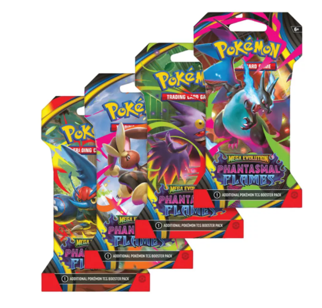 Phantasmal Flames Booster Pack — back view
