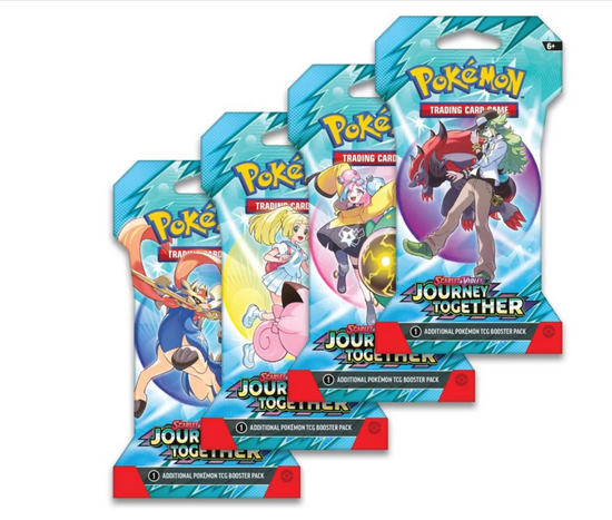Pokémon TCG: Scarlet & Violet-Journey Together Booster Pack (10 Cards)