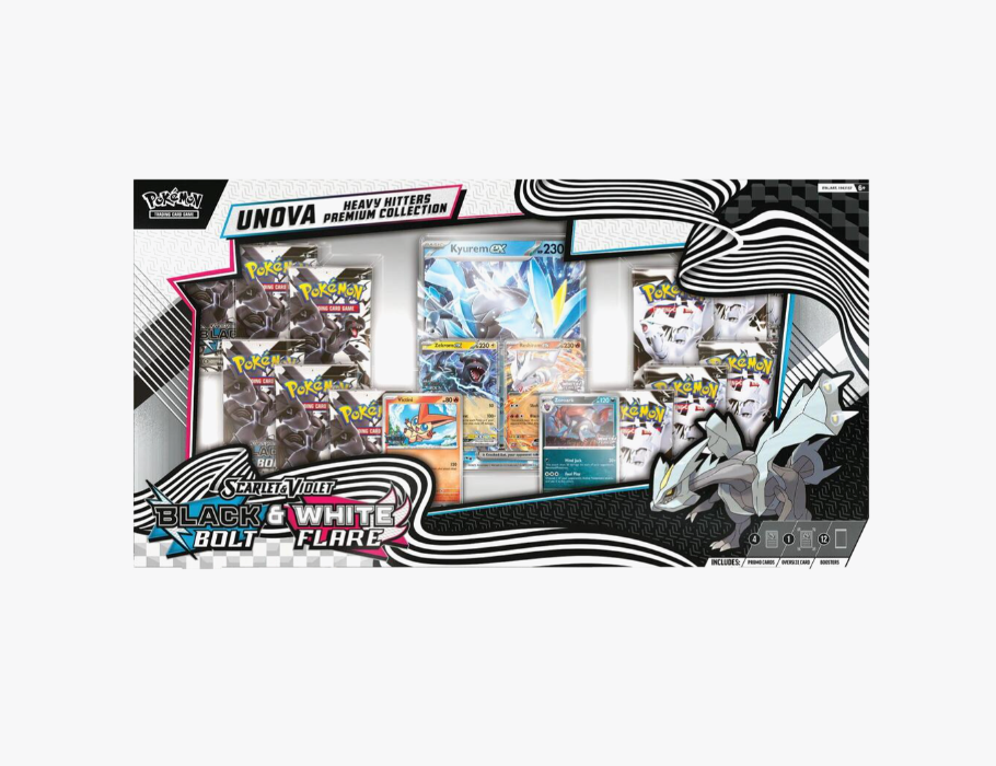 Costco Unova Heavy Hitters Premium Collection - SV: Black Bolt (BLK)  SEALED BOX