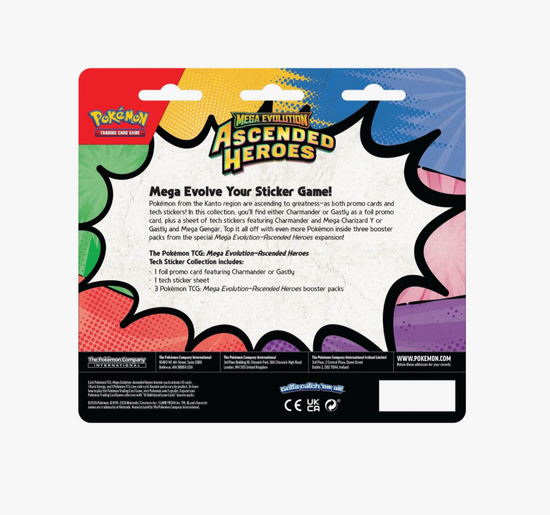 Mega Evolution: Ascended Heroes Tech Sticker Collection - Charmander - ME: Ascended Heroes (ASC)