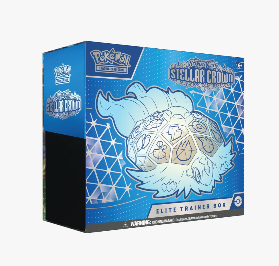 Pokémon TCG: Scarlet & Violet-Stellar Crown Elite Trainer Box — sealed Pokémon TCG Elite Trainer Box