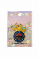 Pokemon Center Taipei Exclusive Dragonite & Pikachu Pin — back view