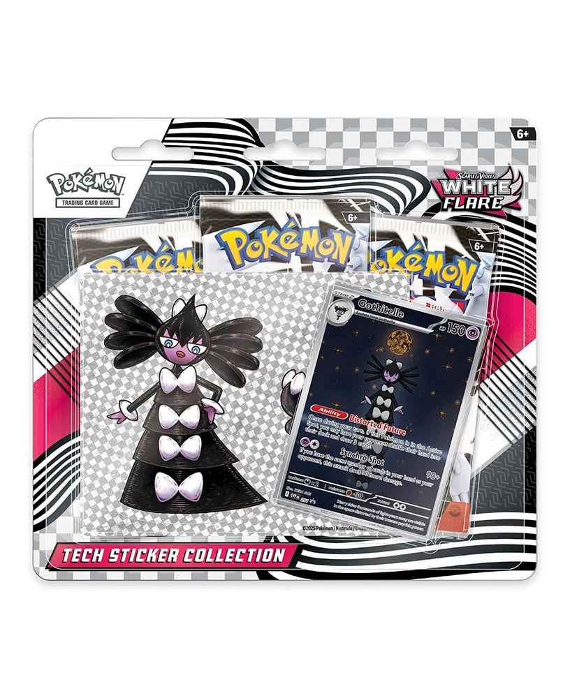 White Flare Tech Sticker Collection - SV: White Flare (WHT)