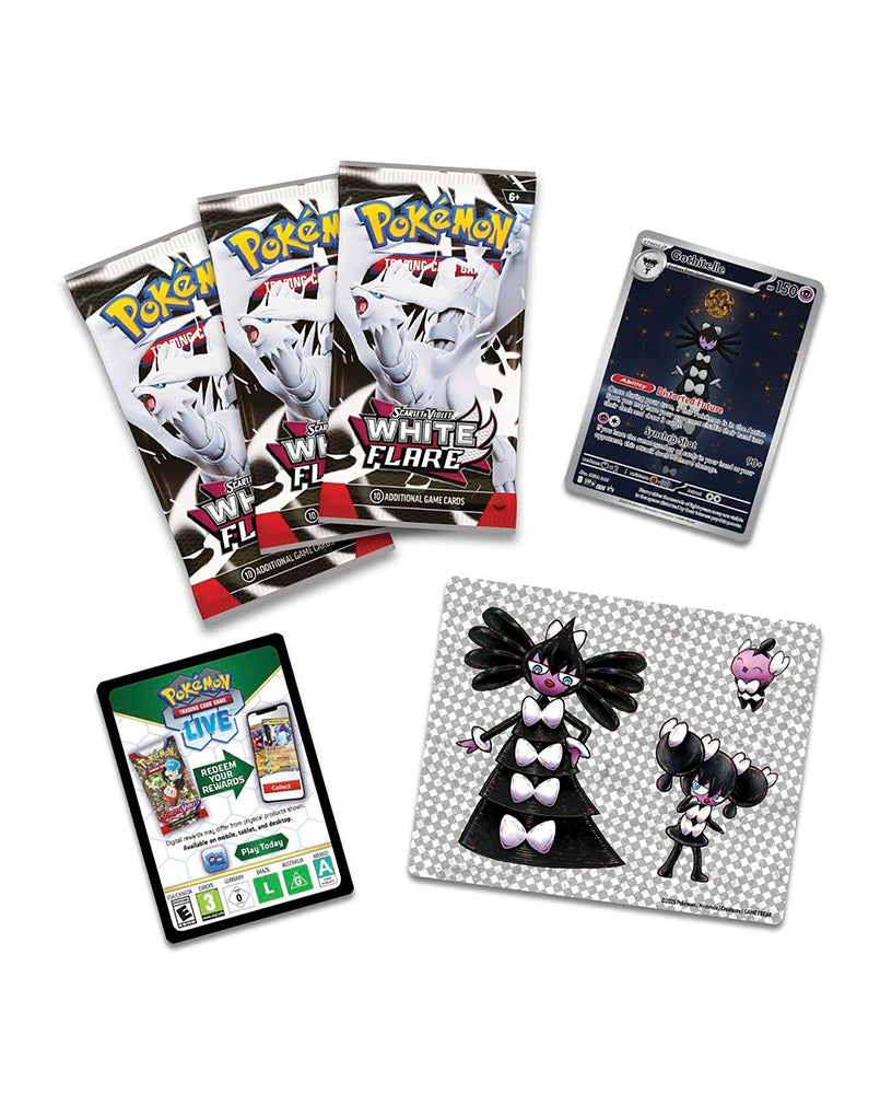 White Flare Tech Sticker Collection - SV: White Flare (WHT)