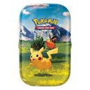 Pokemon TCG Mega Evolution Ascended Heroes Mini Tin featuring Pikachu & Tepig