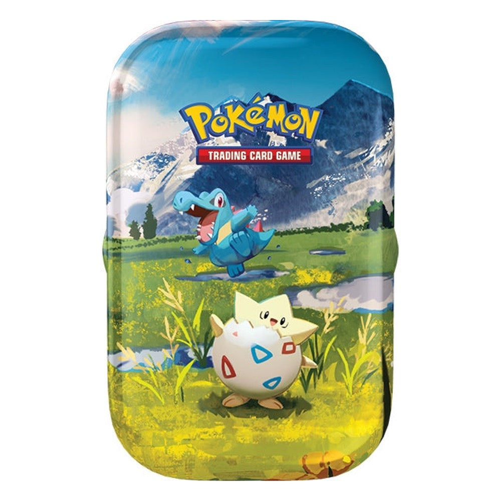 Pokemon TCG Mega Evolution Ascended Heroes Mini Tin featuring Togepi & Totodile