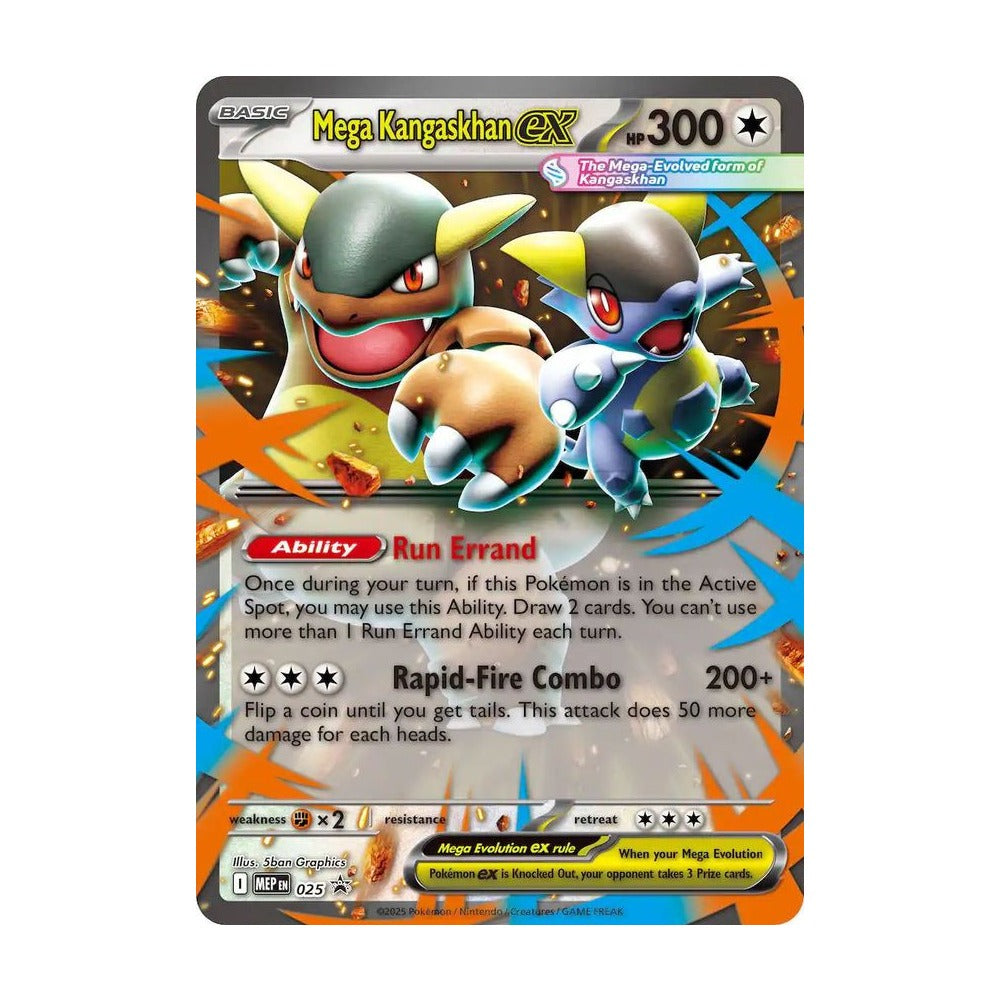 Pokémon - Trading Card Game: Mega Kangaskhan ex Box — back view