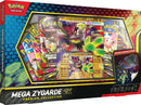 Mega Zygarde ex Premium Collection — sealed Pokémon TCG box with lenticular oversize promo