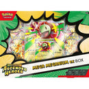 Pokémon TCG Mega Evolution Ascended Heroes Mega Meganium ex Box featuring foil and oversize lenticular promo cards