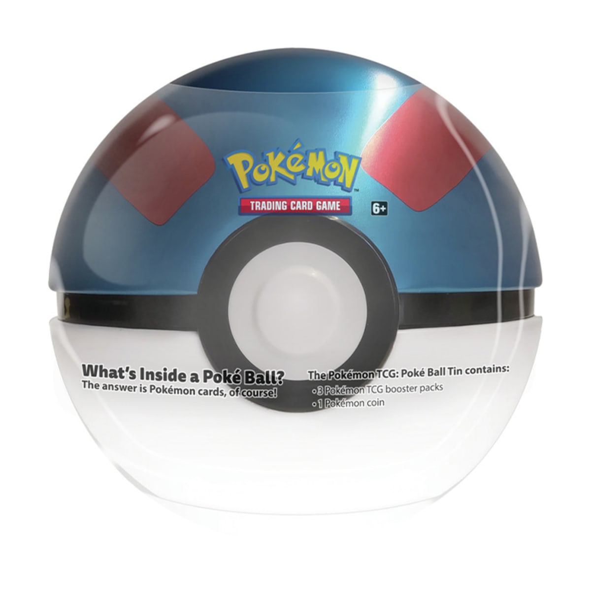 Pokemon TCG Great Ball Tin — sealed collectible