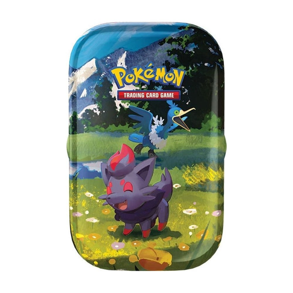 Ascended Heroes Mini Tin [Zorua & Cramorant] — sealed Pokémon TCG collector tin